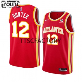 Maillot Basket Atlanta Hawks De Andre Hunter 12 Nike 2022-23 Icon Edition Rouge Swingman - Enfant